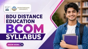 BDU B.Com Syllabus 2026 semester-wise subjects and course details